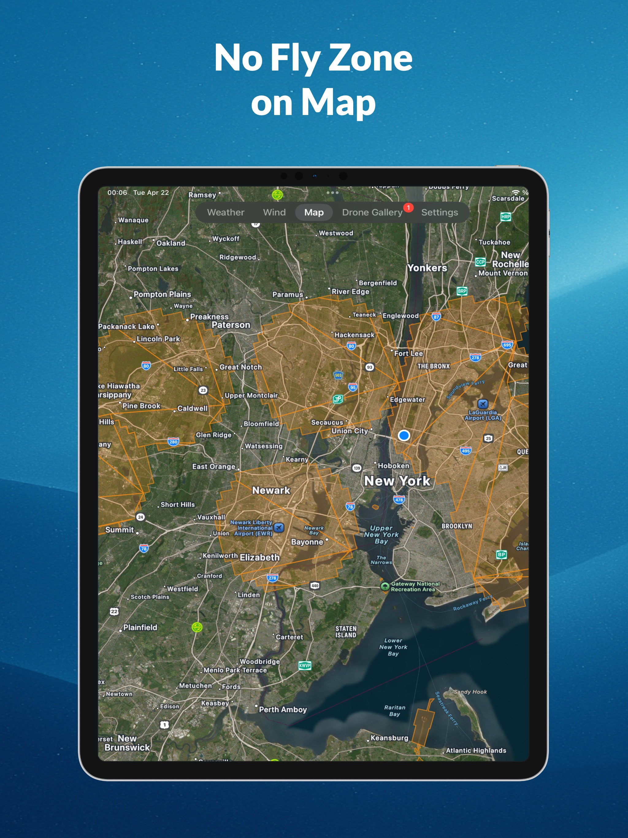 Drone UAV Forecast DJI Air Map screenshot 9