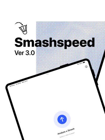Smashspeed: Badminton Tracker iPad screenshot 1