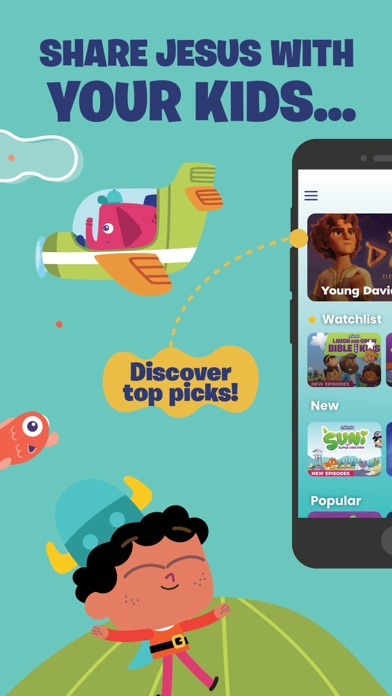 Minno - Kids Bible Videos Screenshot 1 - AppWisp.com Minno - Kids Bible Videos Screenshot 1 - AppWisp.com