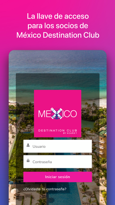 Screenshot #1 pour Mexico Destination Club