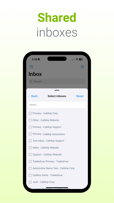 Calldrip iPhone screenshot 2 - Business app