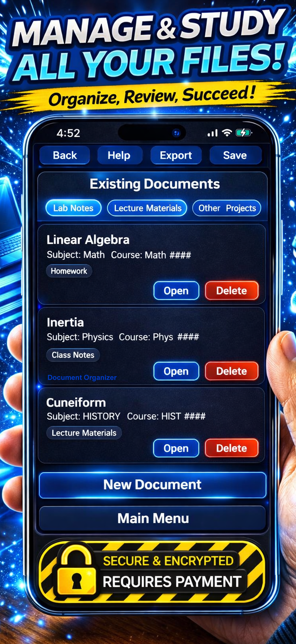 OCR : StudyHQ screenshot 8
