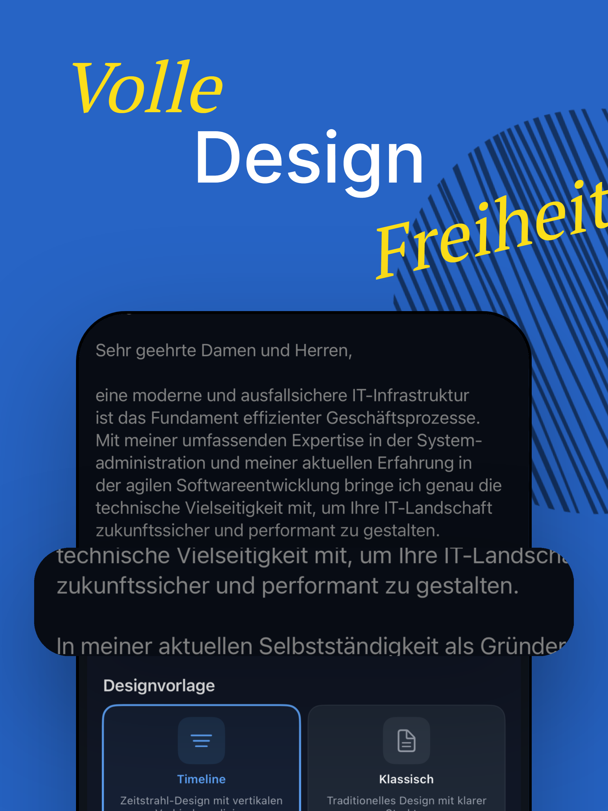 Bewerbung AI