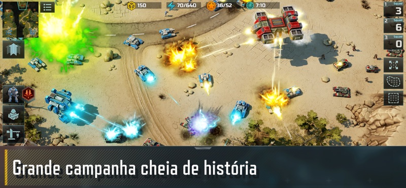 Art Of War 3: RTS Estratégia screenshot 10