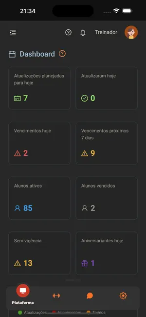 treino.io Pro screenshot 2