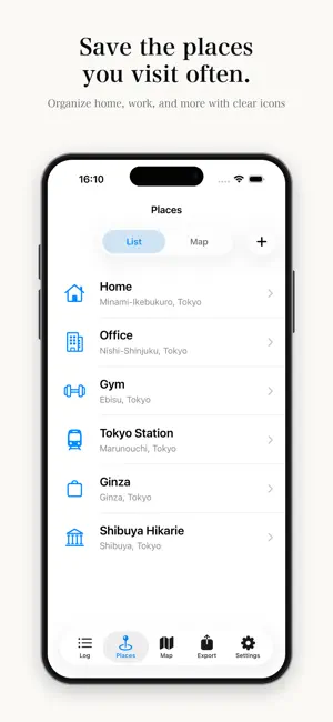 Silica: Location History screenshot 4