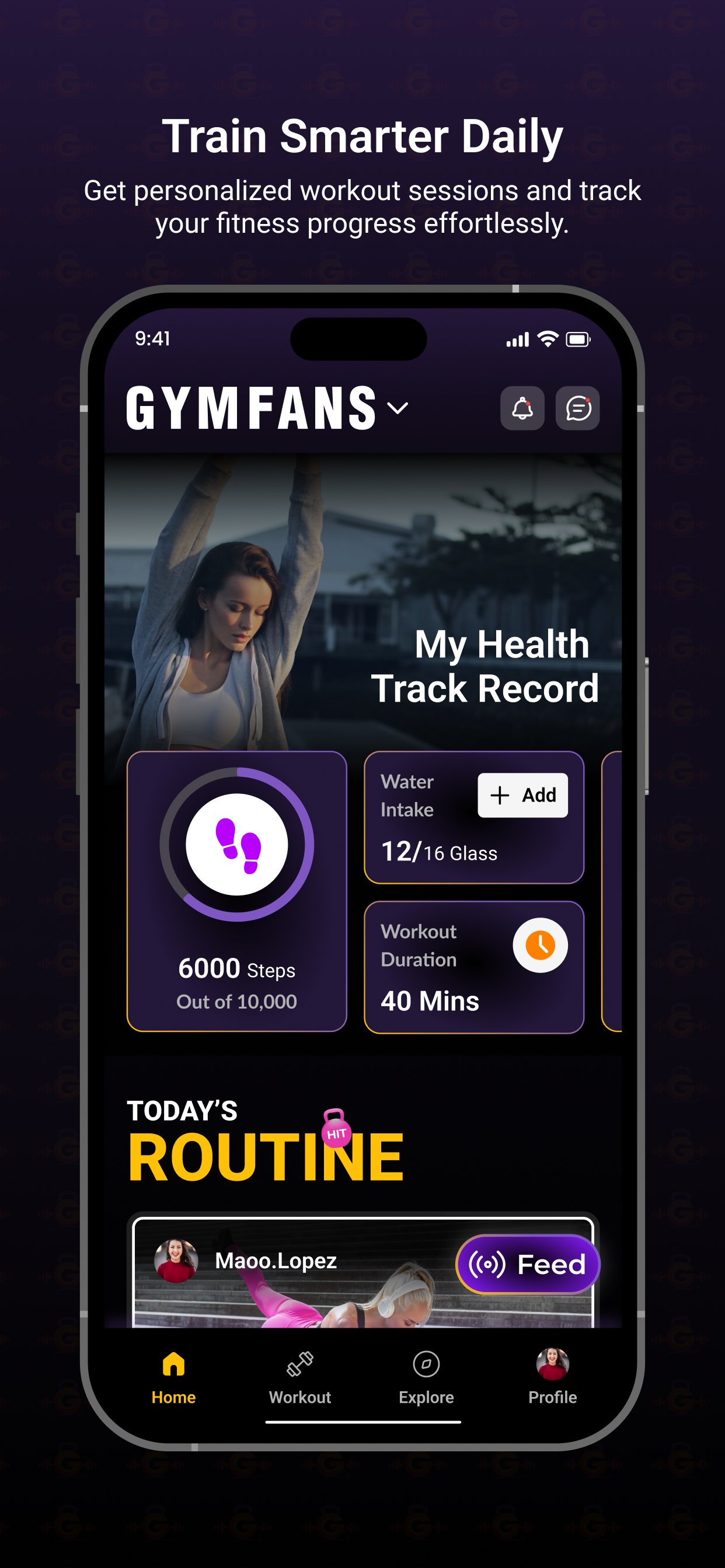 Gymfans screenshot 3