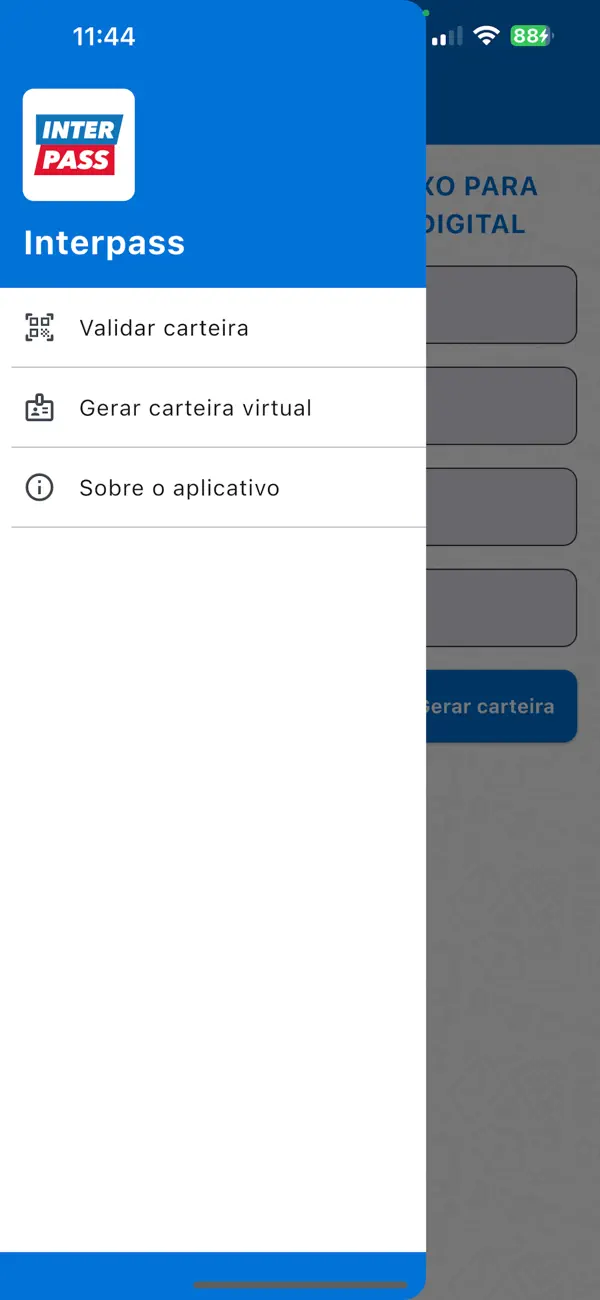 Screenshot #1 pour Interpass