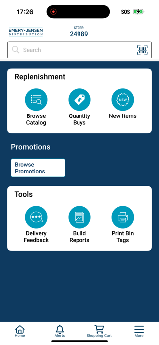 EJD Ordering Screenshot 1 of 3