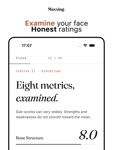Maxxing - LooksMax PSL Scale iPad screenshot