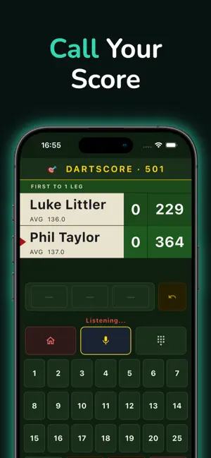DartScore Voice: Darts Scorer screenshot 3