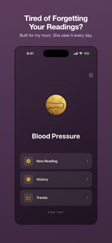 One Tap Blood Pressure screenshot