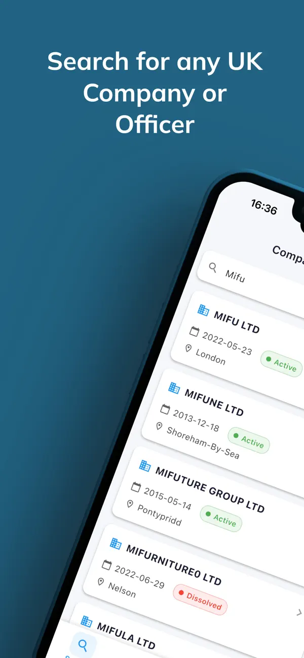 Screenshot #1 pour Company Search UK