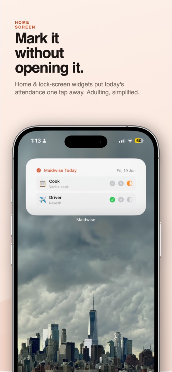 iPhone screenshot