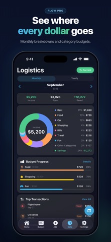 FLOW: Personal Finance Screenshot 2 of 6