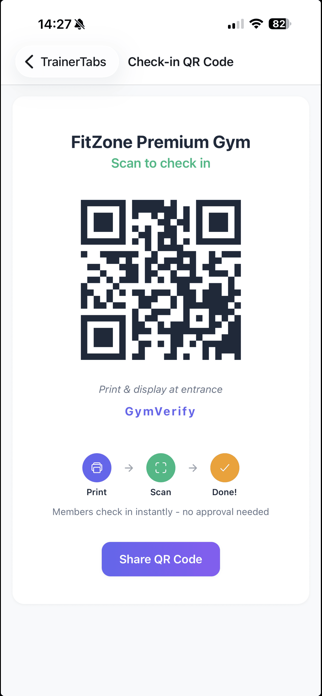GymVerify Screenshot 2 of 10