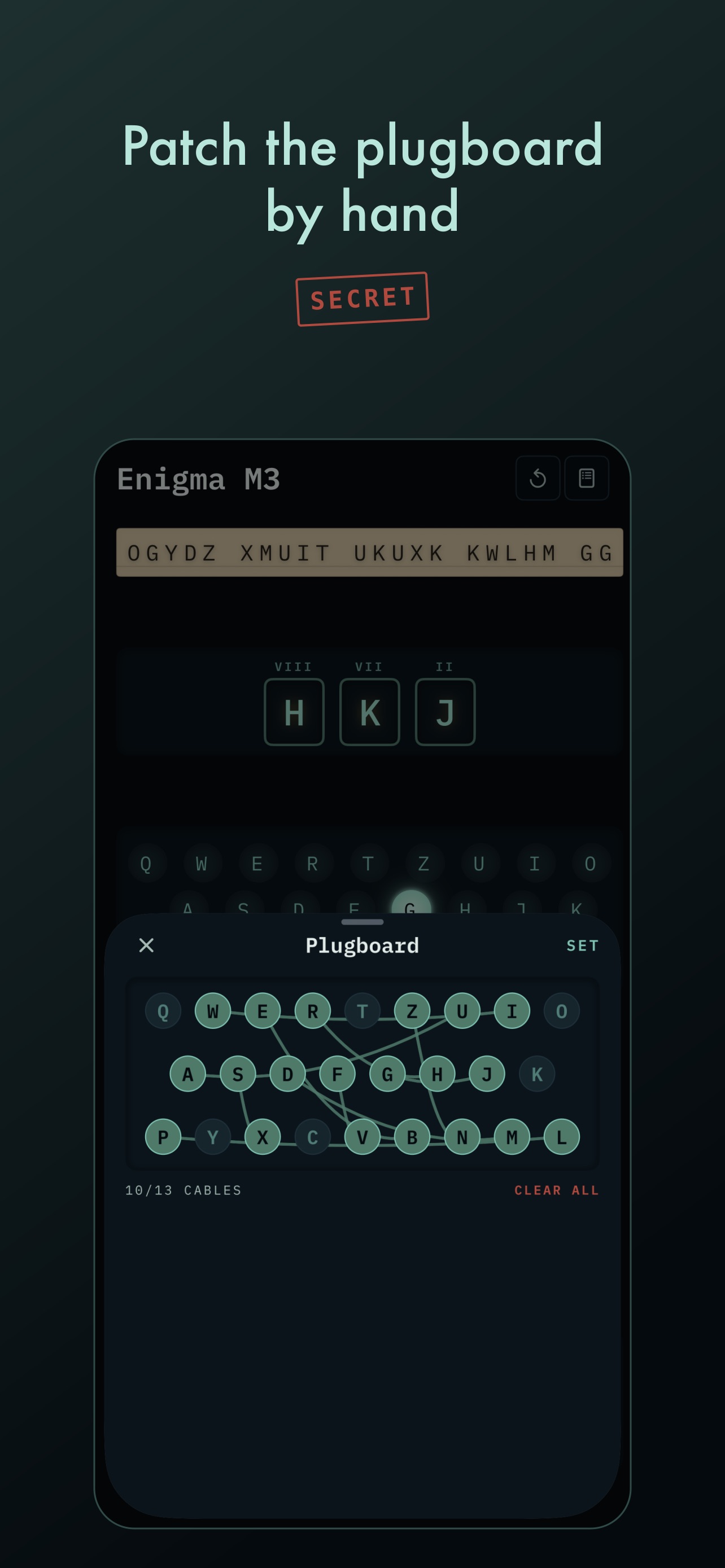 Screenshot 4 of Enigma M3: Naval Cipher