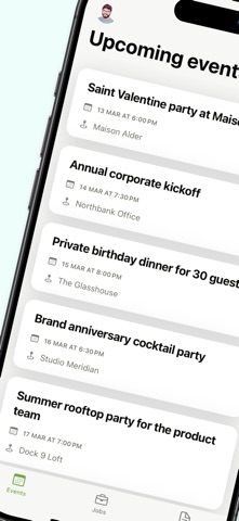 Matcha Events Screenshot 1 of 4