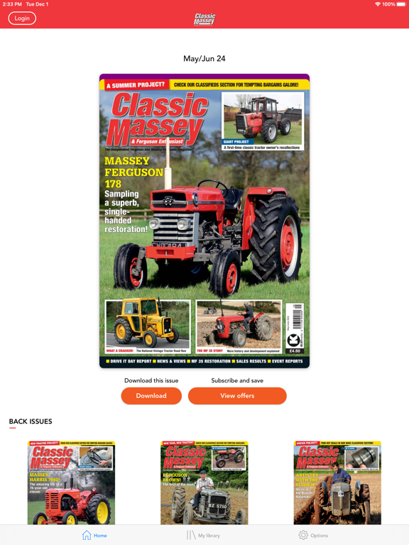 Screenshot #4 pour Classic Massey Magazine