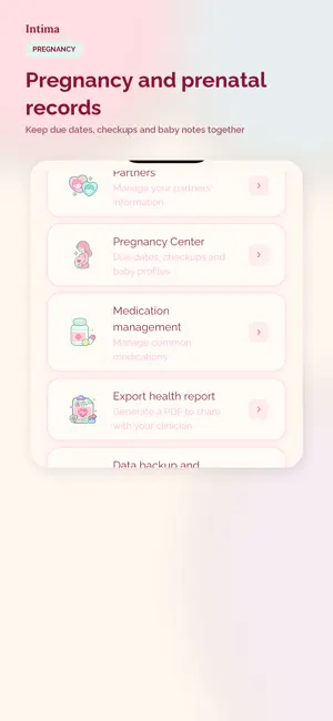 Intima: Period & Cycle Tracker screenshot 4