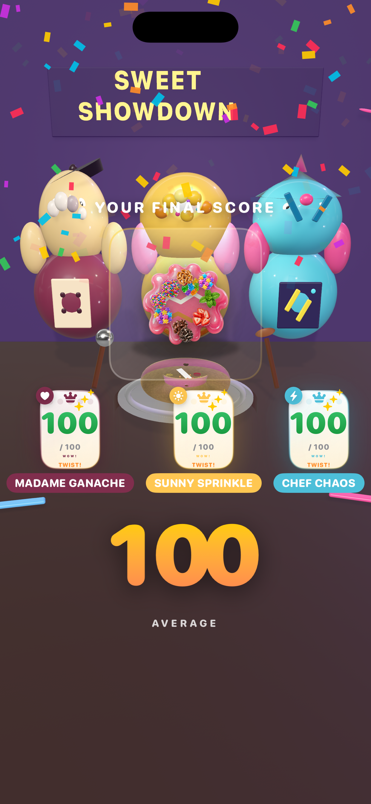 Sweet Showdown Match Puzzle