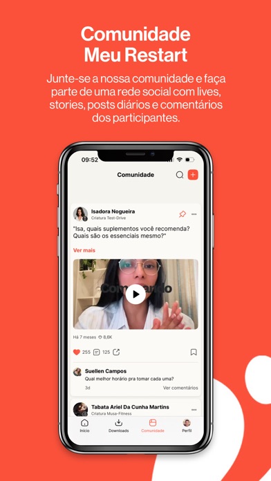 Screenshot #3 pour Meu Restart - Vida Saudável