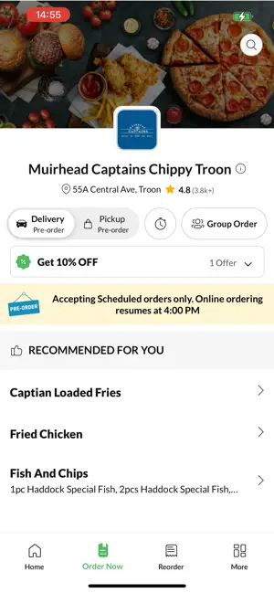 Muirhead Captains Chippy Troon screenshot 3