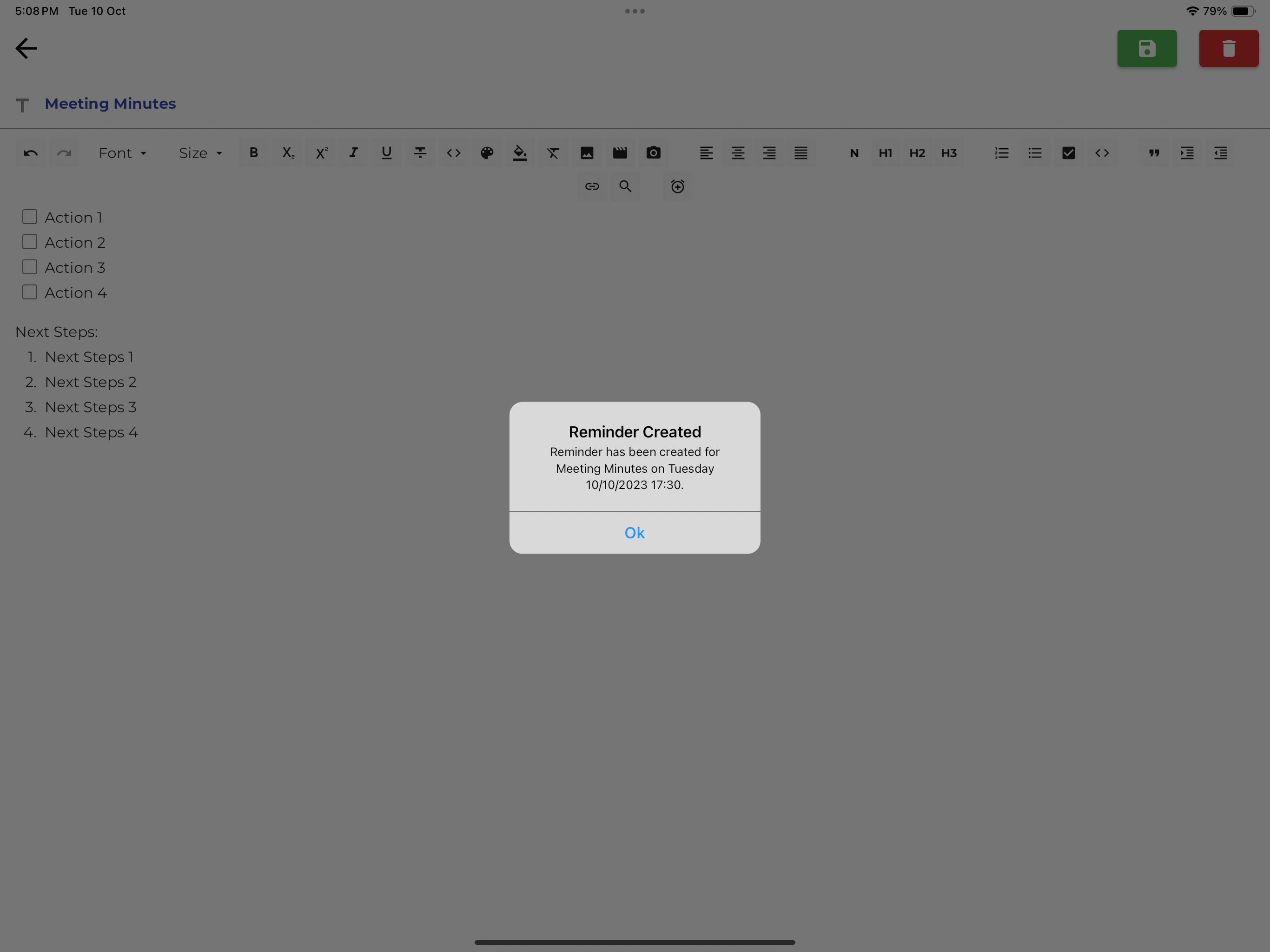 Executive Notes screenshot 11