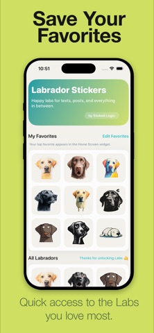 Labrador Sticker Pack screenshot