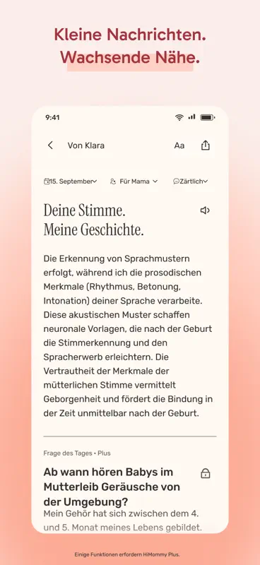 HiMommy: Schwangerschafts-App screenshot 5 of 8