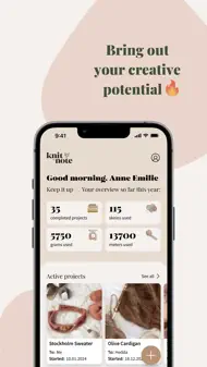 Knitandnote: Strikkeapp iphone bilder 1