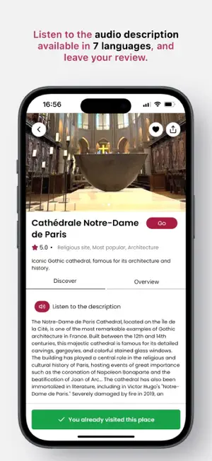 Cityspot - Paris audio guide screenshot 2