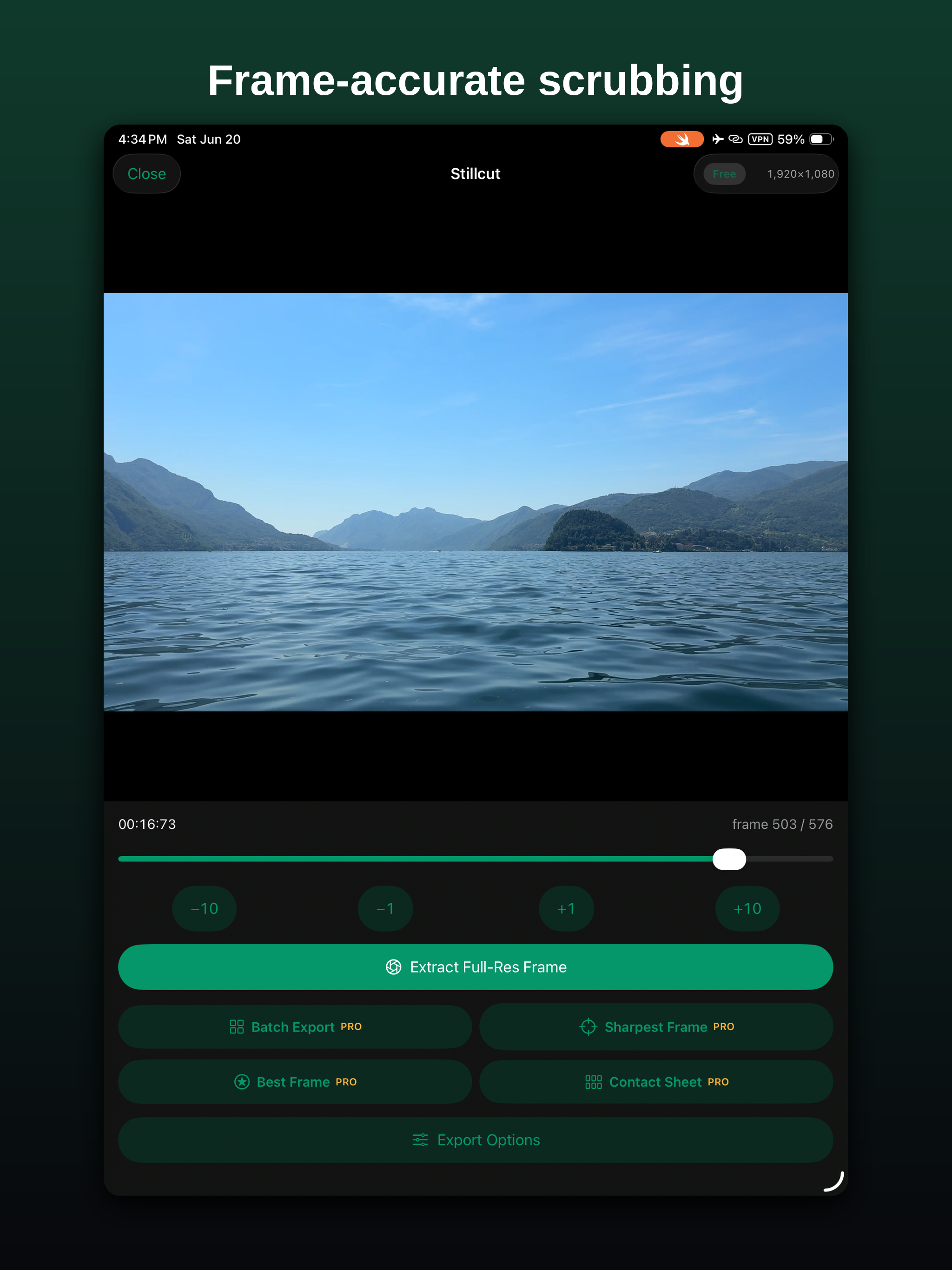 Stillcut – Video to Photo screenshot 6