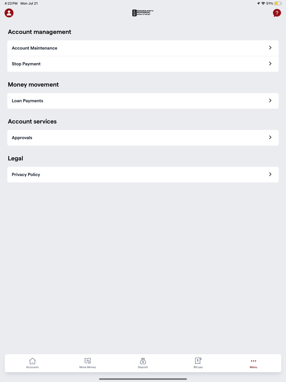 iPad screenshot