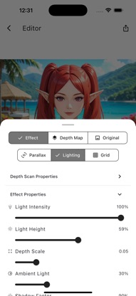 Live 3D Photo Animator Editor screenshot 6