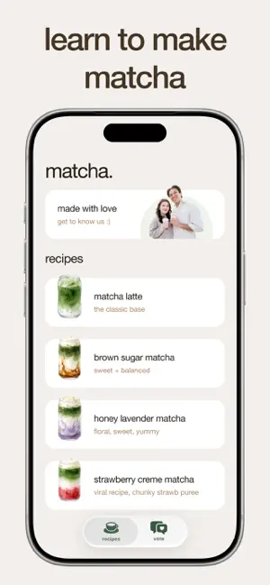 matcha. screenshot 1
