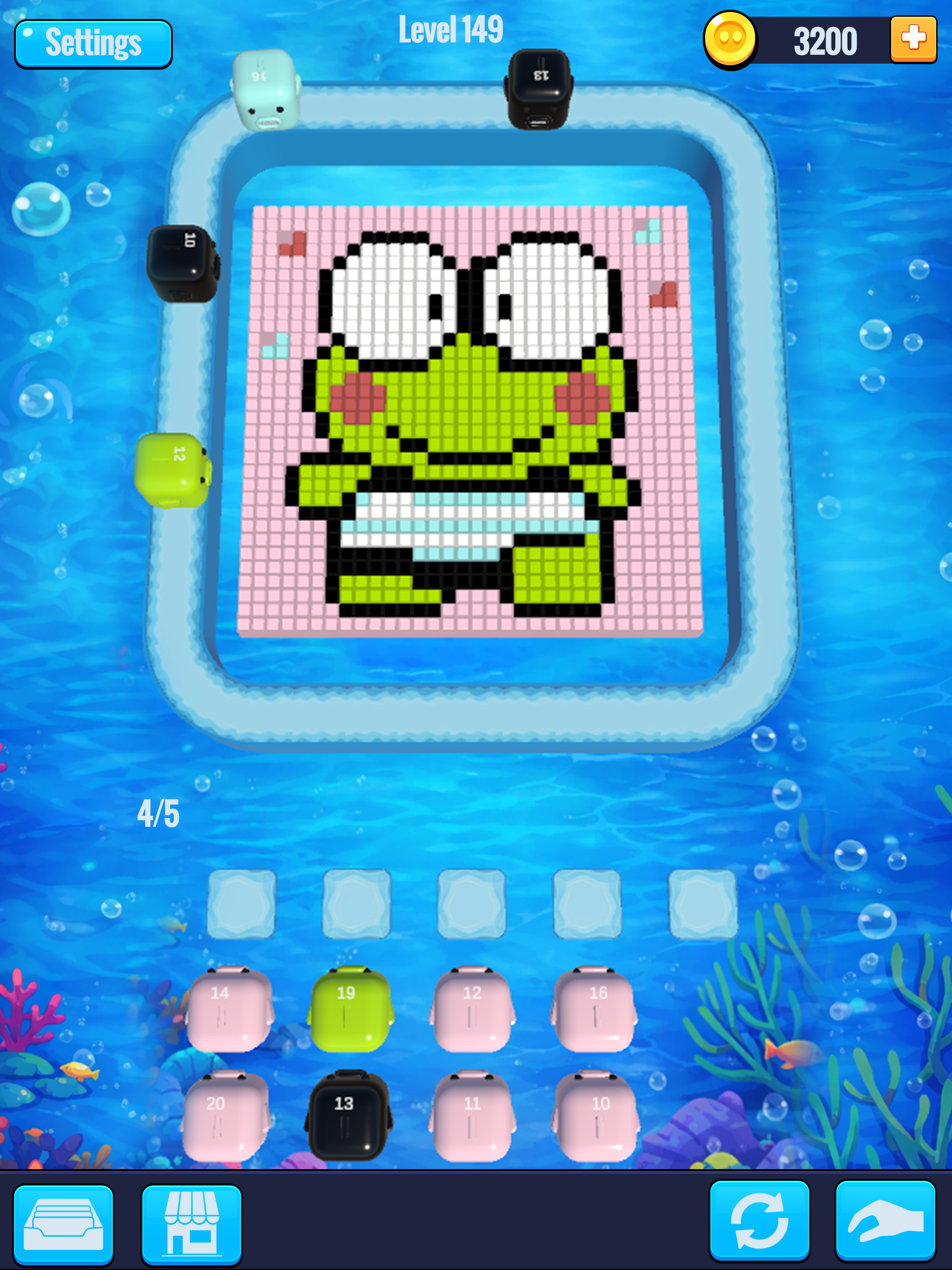 Flow Color Block: Pixel Game screenshot 11