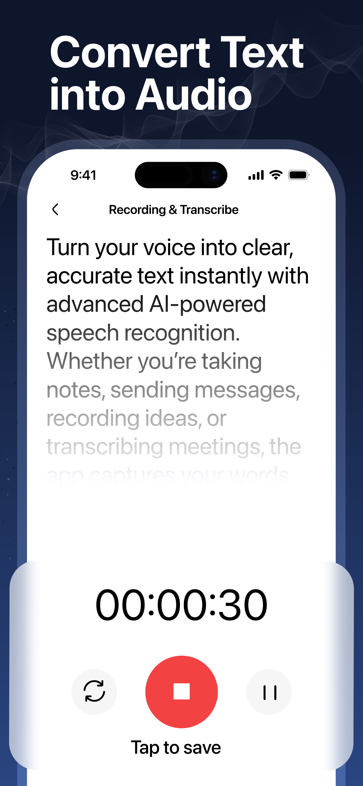 Text to Speech, Voice Recorder screenshot 2