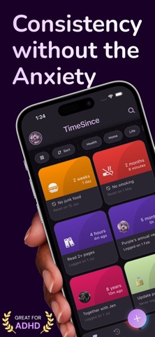 Habit Tracker - TimeSince screenshot