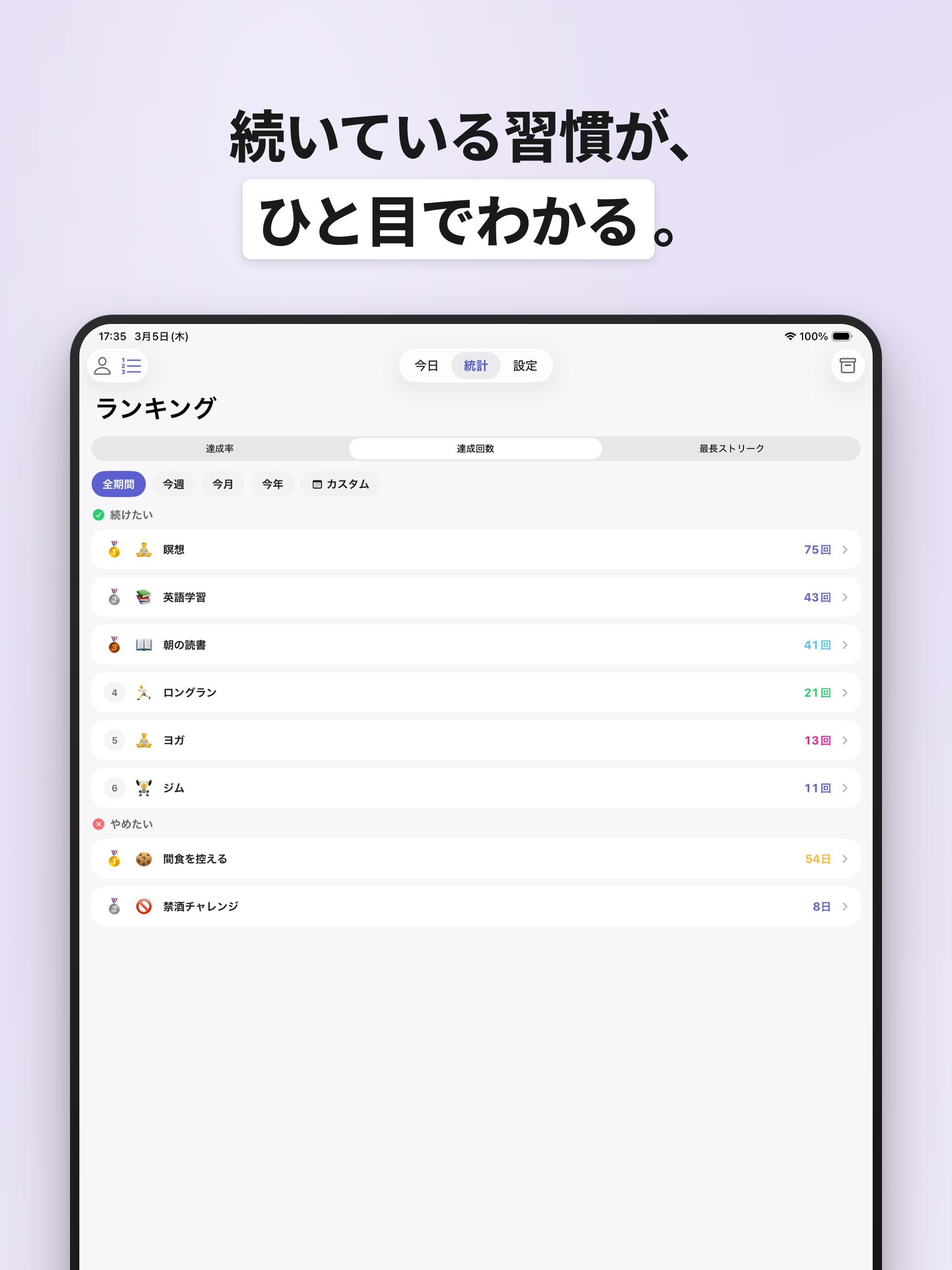 Stacky - 習慣化トラッカー screenshot 11
