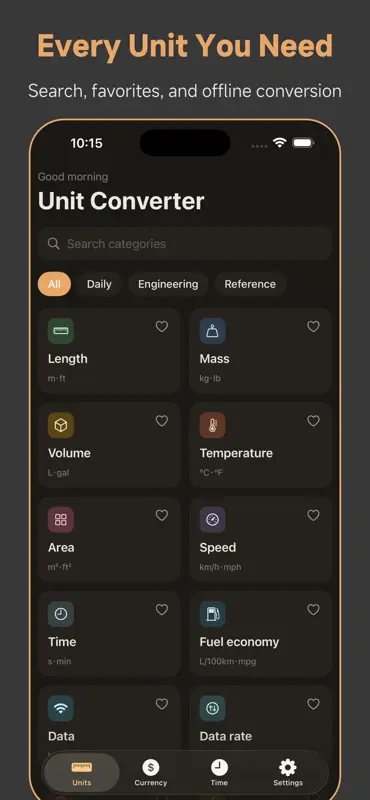 Converter Ultra 単位・通貨換算 screenshot 2 of 7