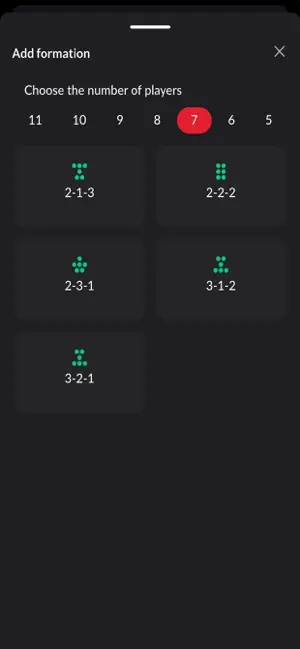 Football Lineup Builder 11 iPhone screenshot 4