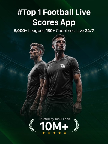 TonyScore Football Live Scores ipad screenshot 2