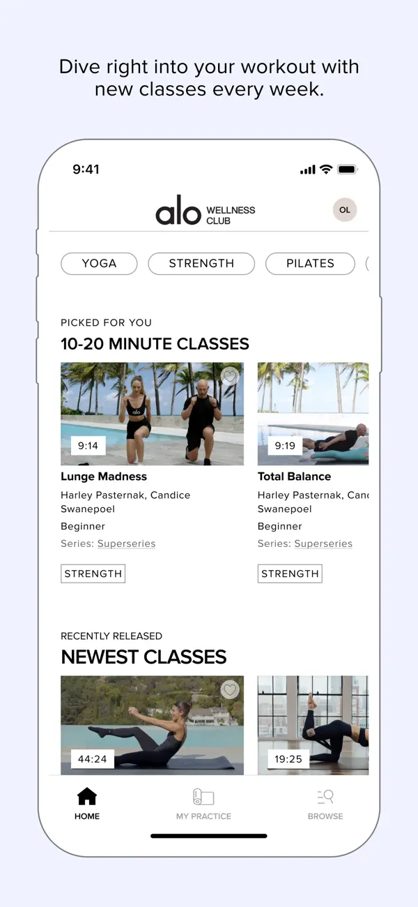 Screenshot #3 pour ALO Wellness Club