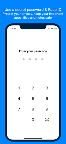 AppLocker • Passcode lock apps Screenshot 2 of 4