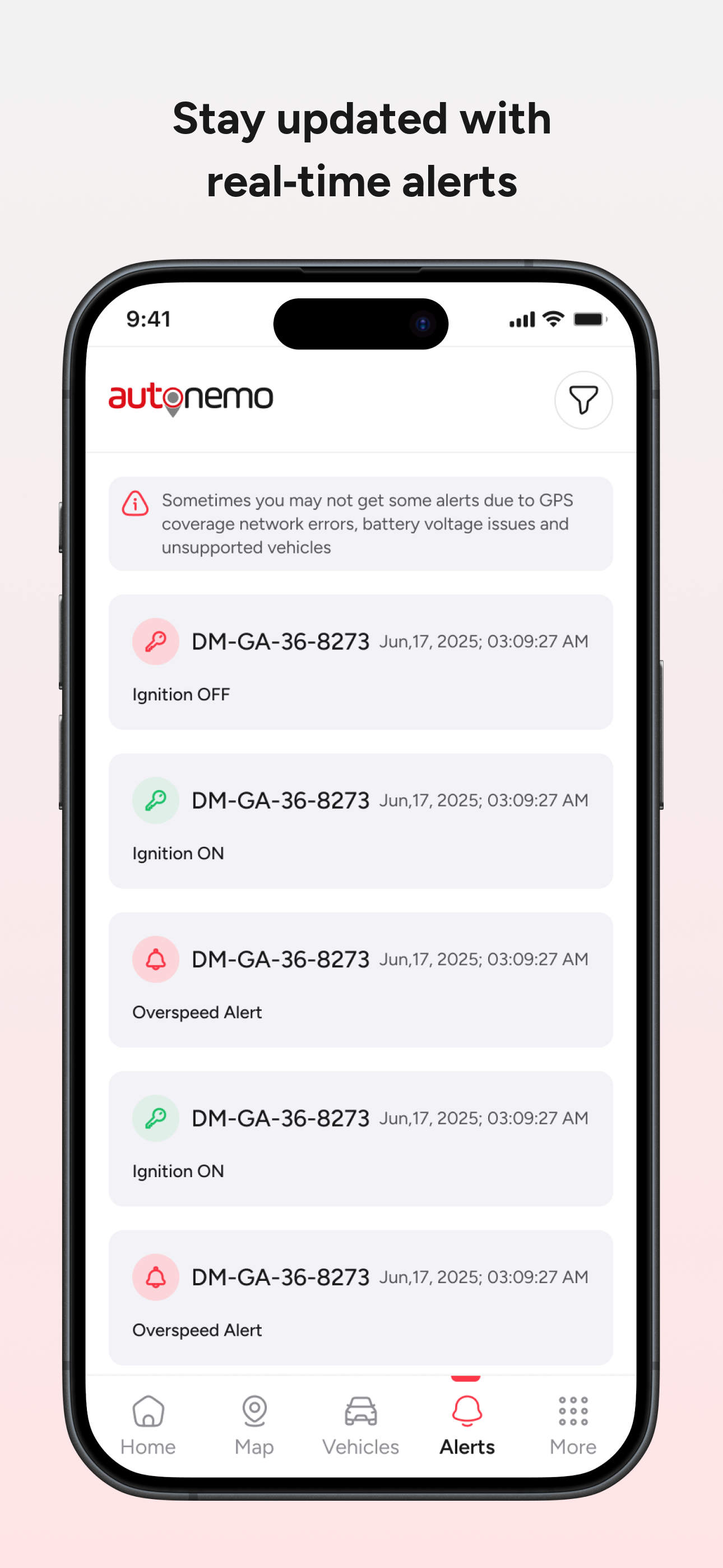 Autonemo Vehicle Tracking screenshot 6