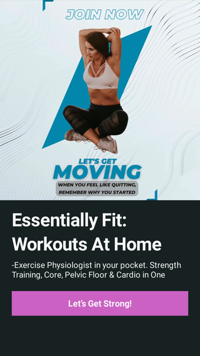 Screenshot #1 pour EssentiallyFit