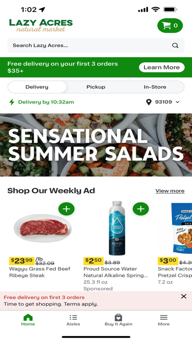 Lazy Acres Natural Market Screenshot