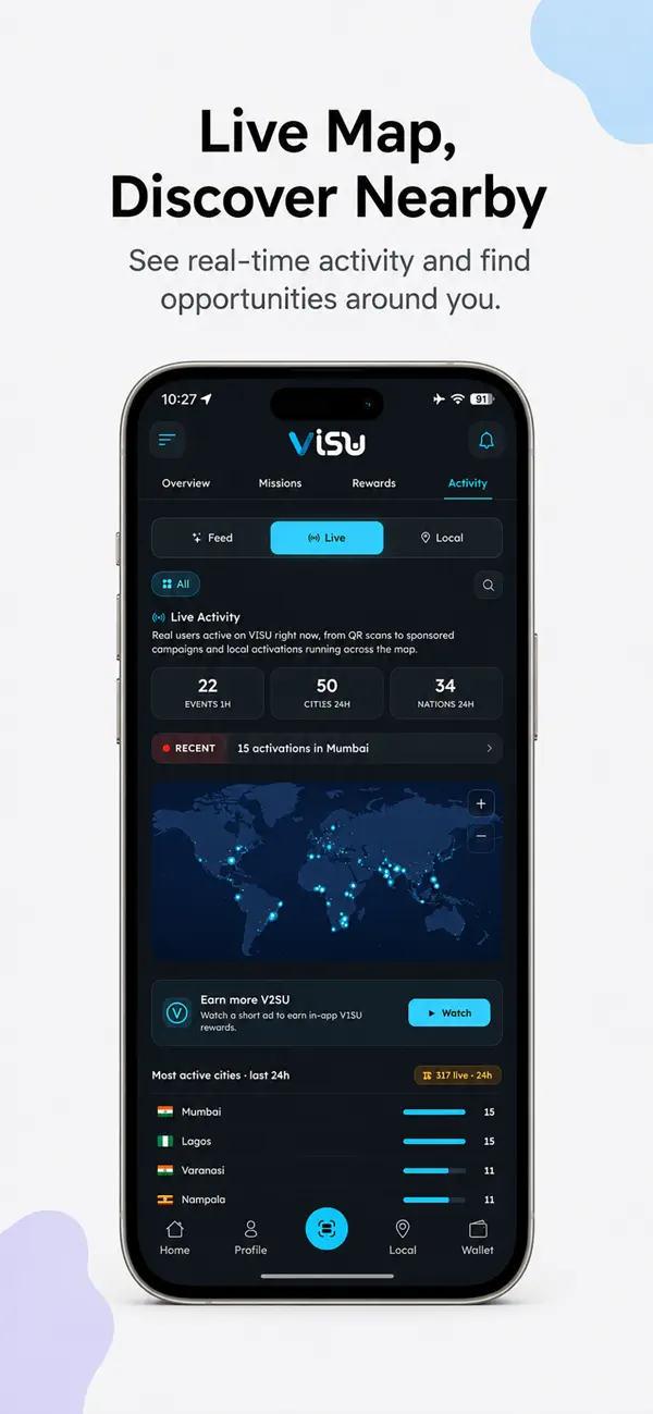 Screenshot #3 pour Visu - Scan to Earn Rewards