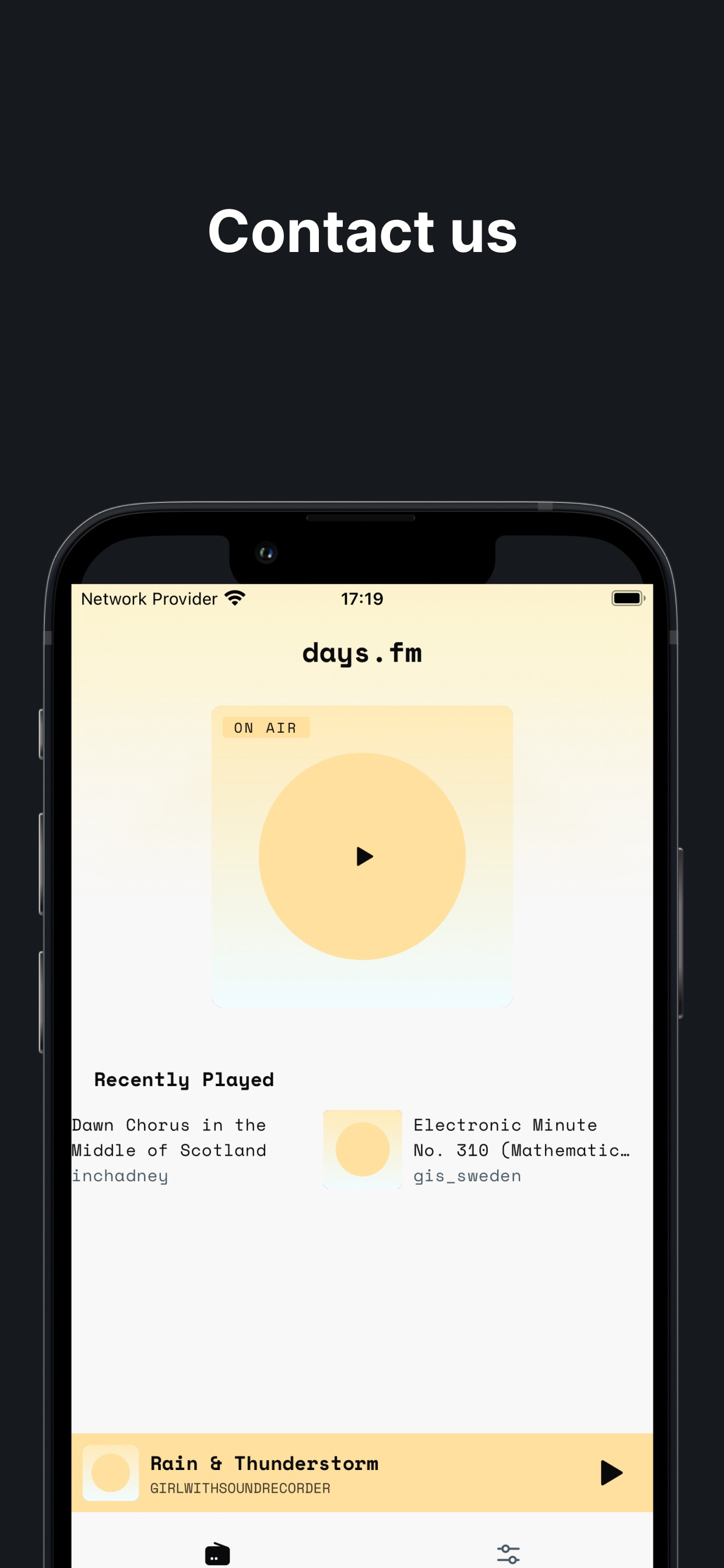 days.fm screenshot 3